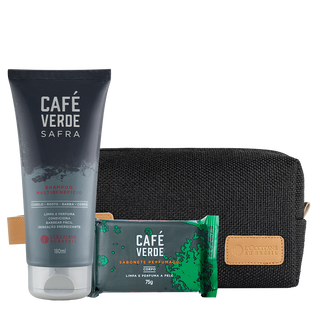 Combo Café Verde: Shampoo Café Safra e Sabonete